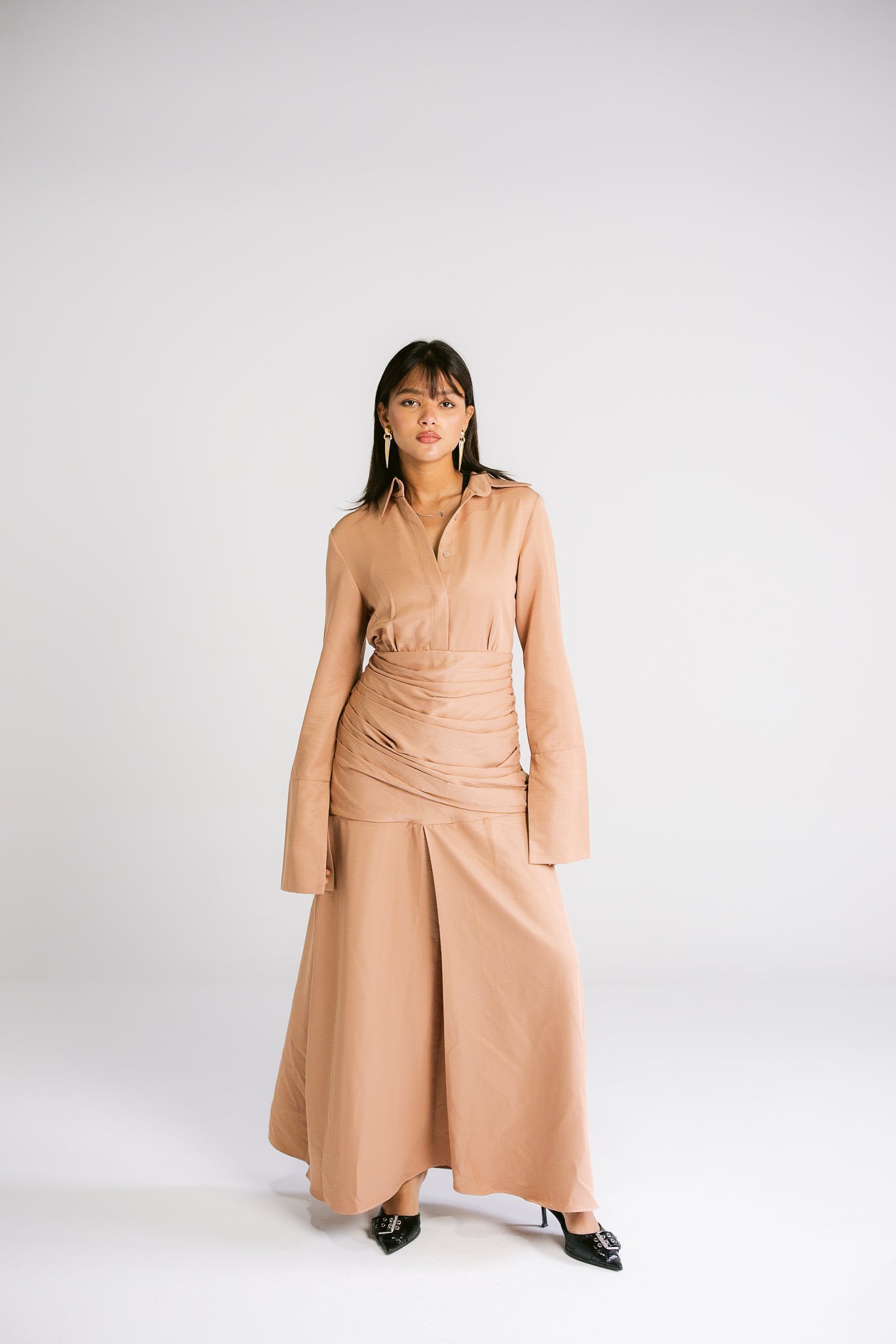 The Serene Dress - Mocha