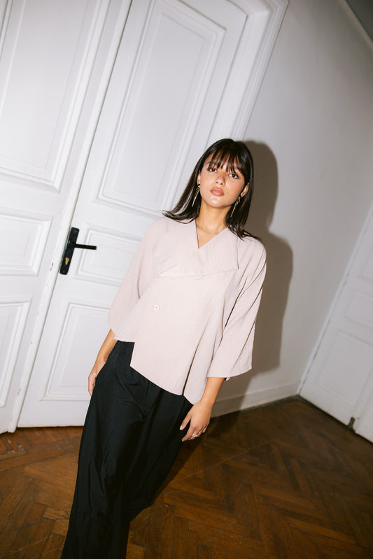 The Horizon Shirt - Cashmere