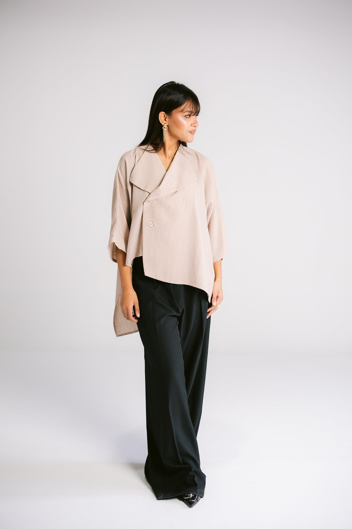 The Horizon Shirt - Cashmere