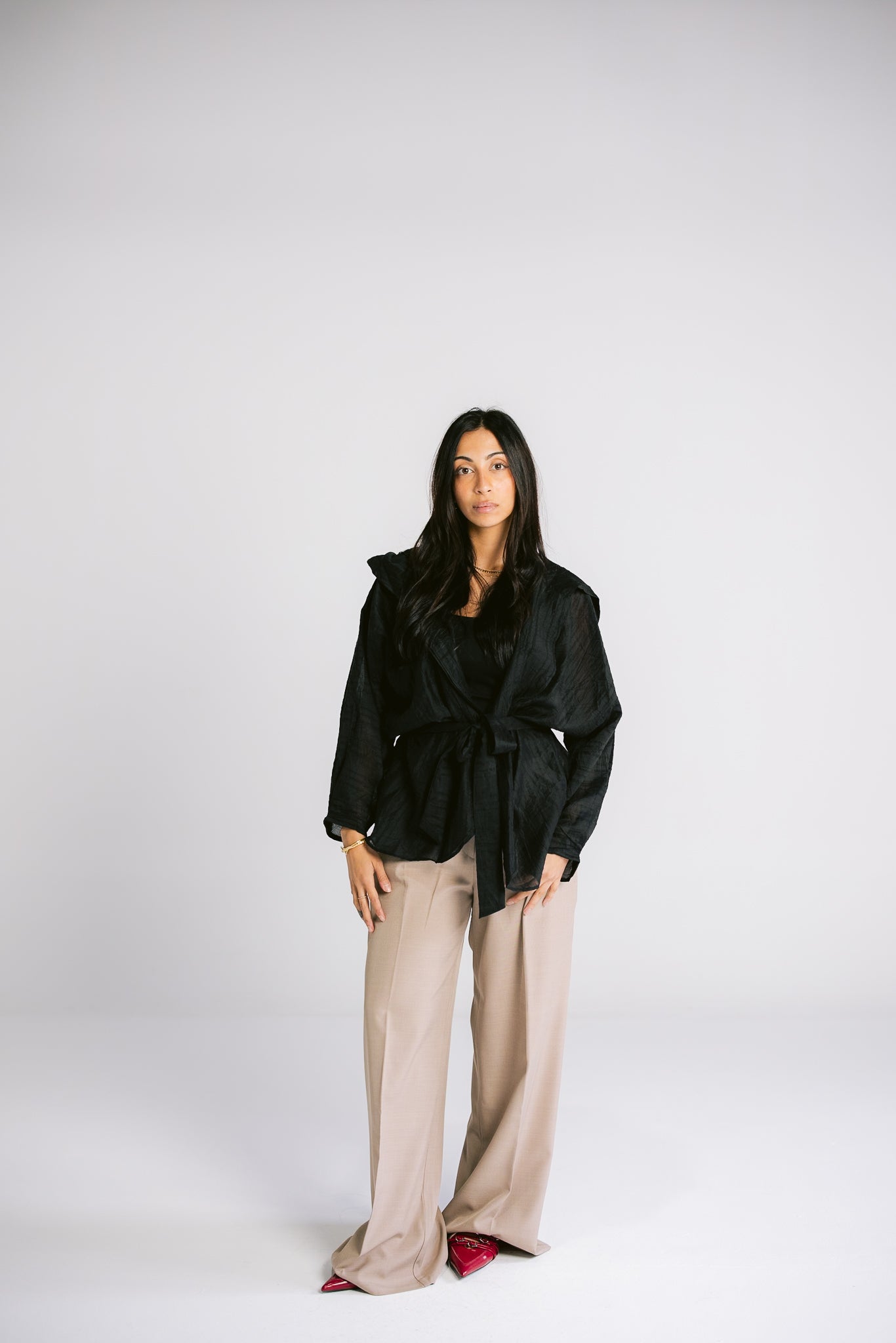 The Enara Kimono - Black