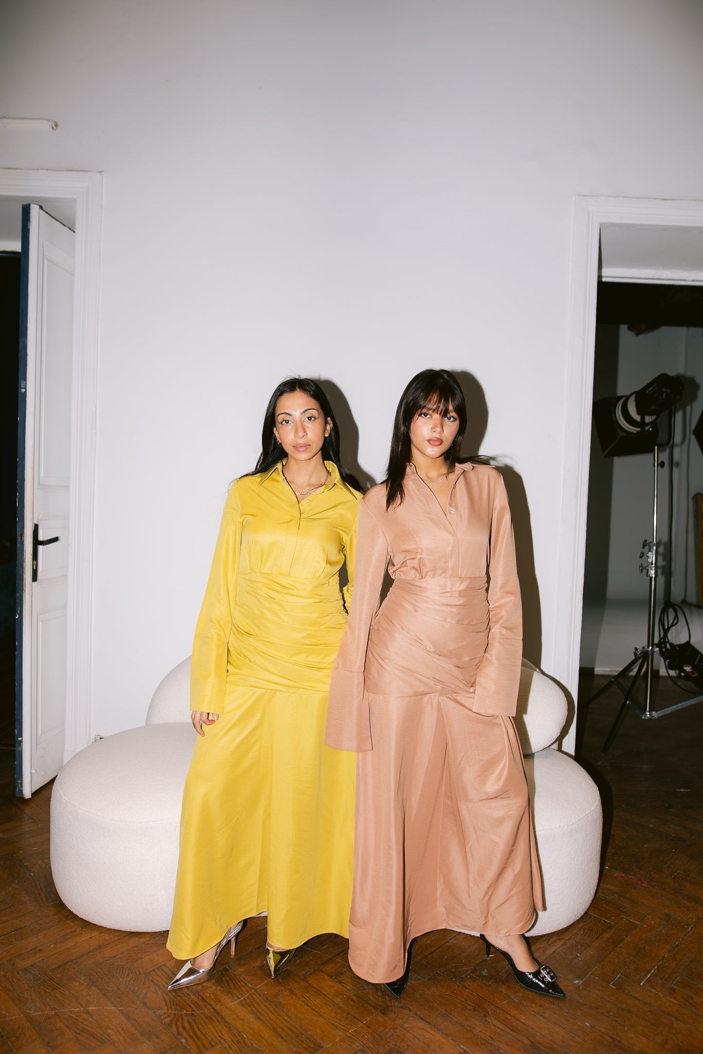 The Serene Dress - Mustard