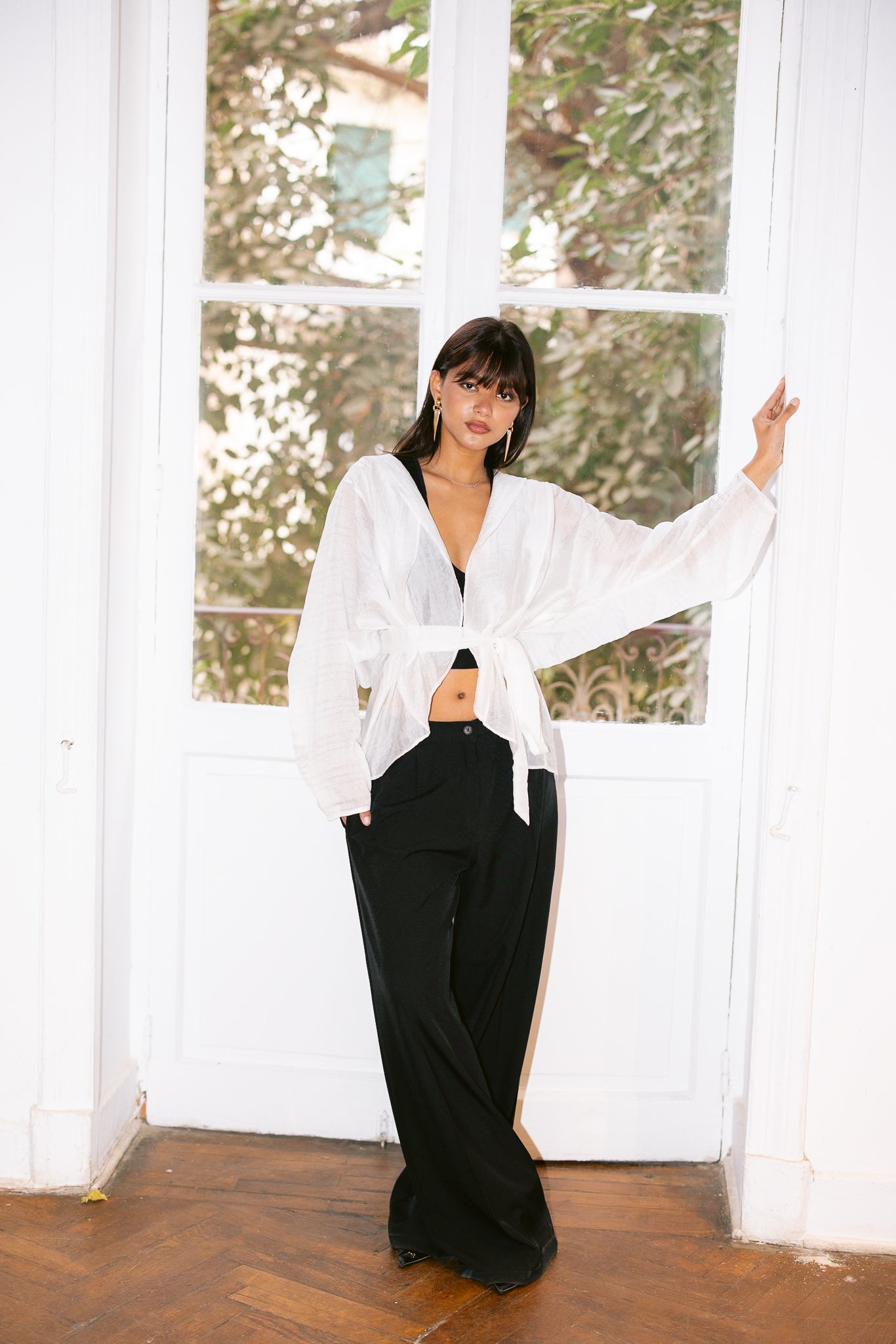 The Enara Kimono - White