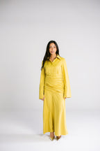 The Serene Dress - Mustard