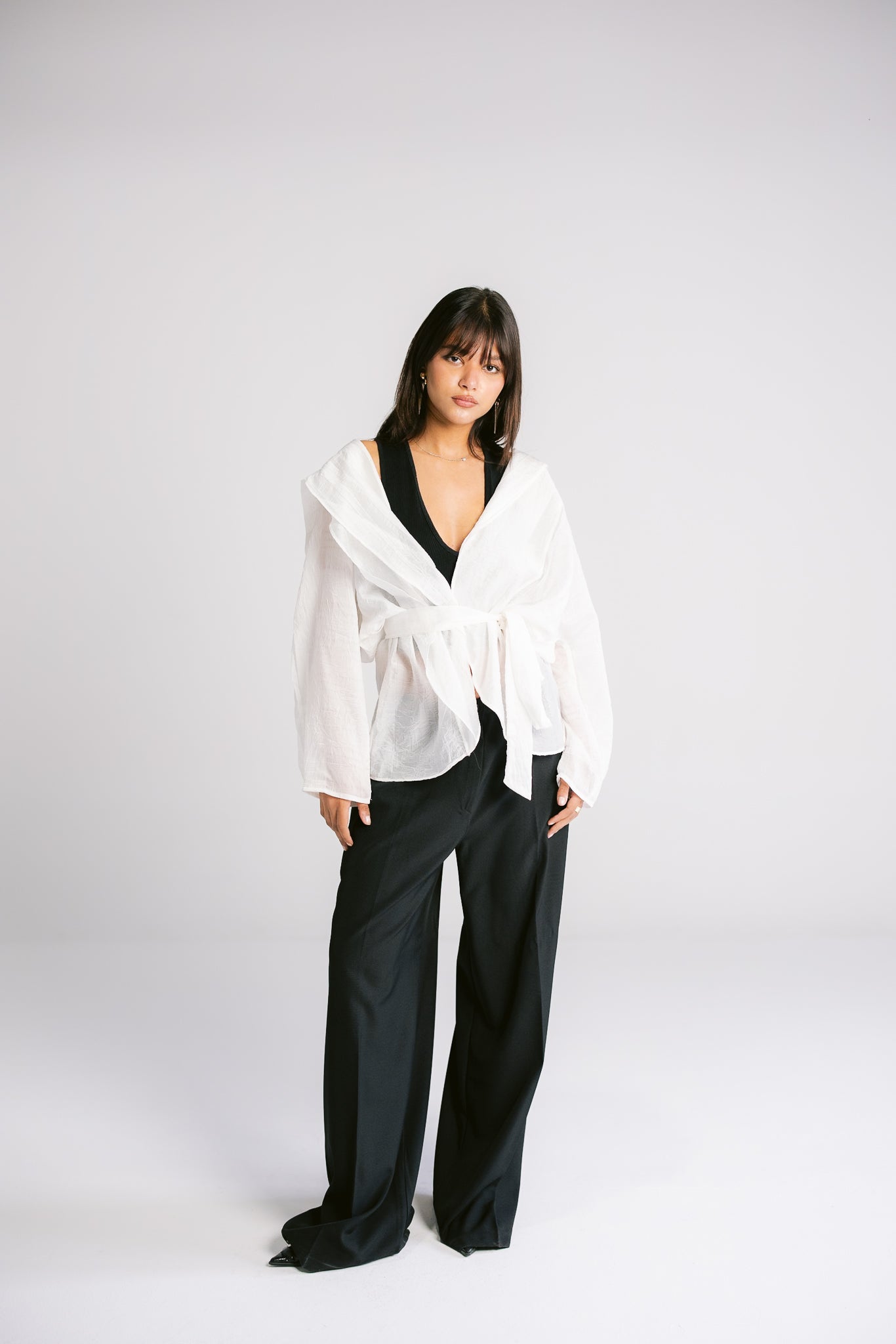 The Enara Kimono - White