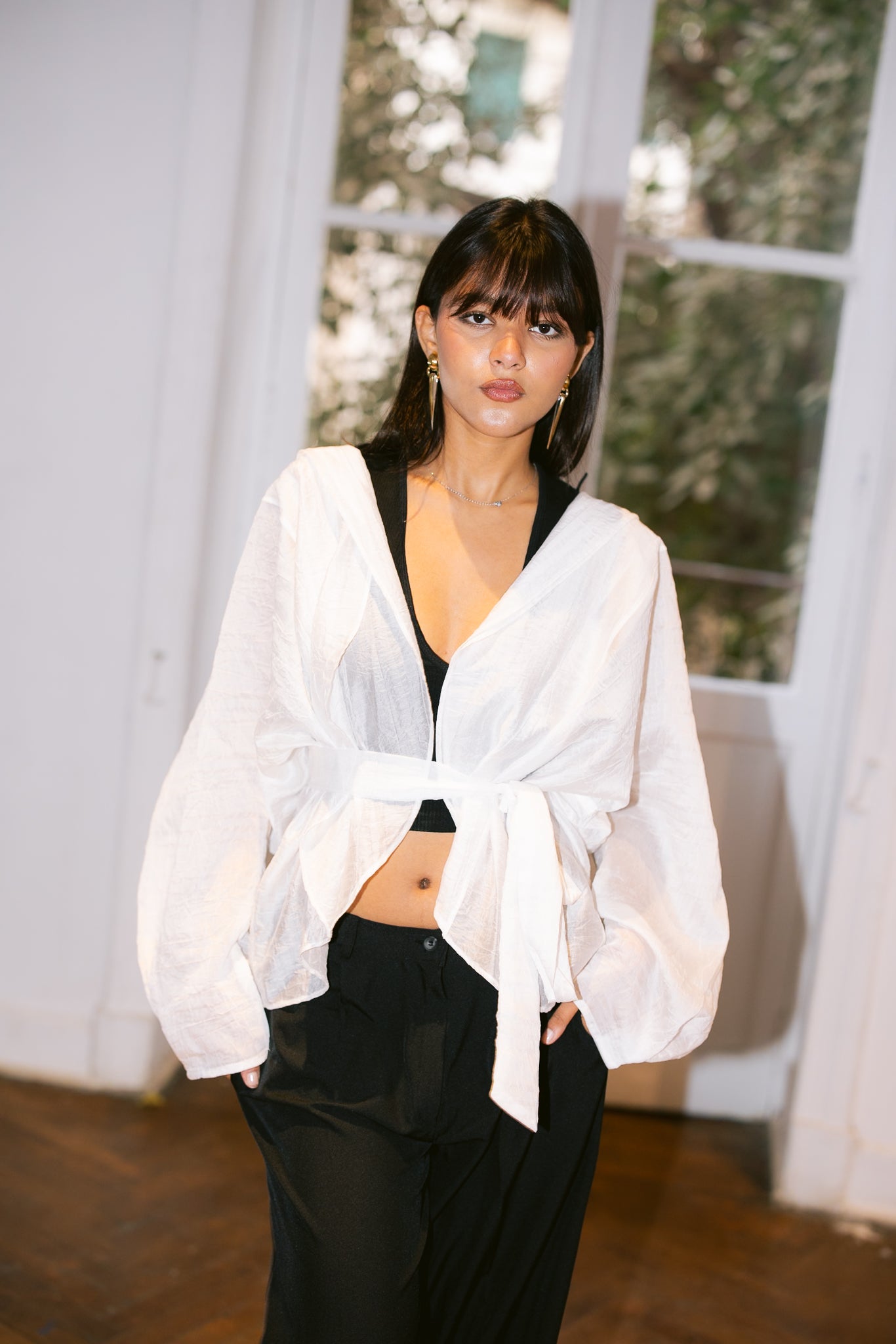 The Enara Kimono - White