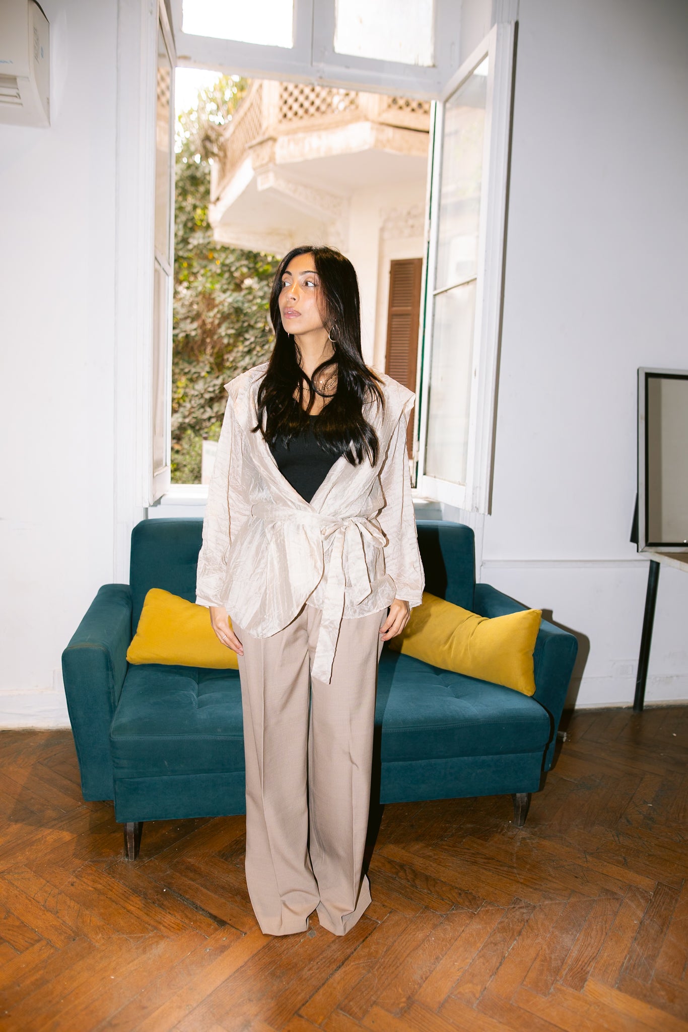 The Enara Kimono - Creme