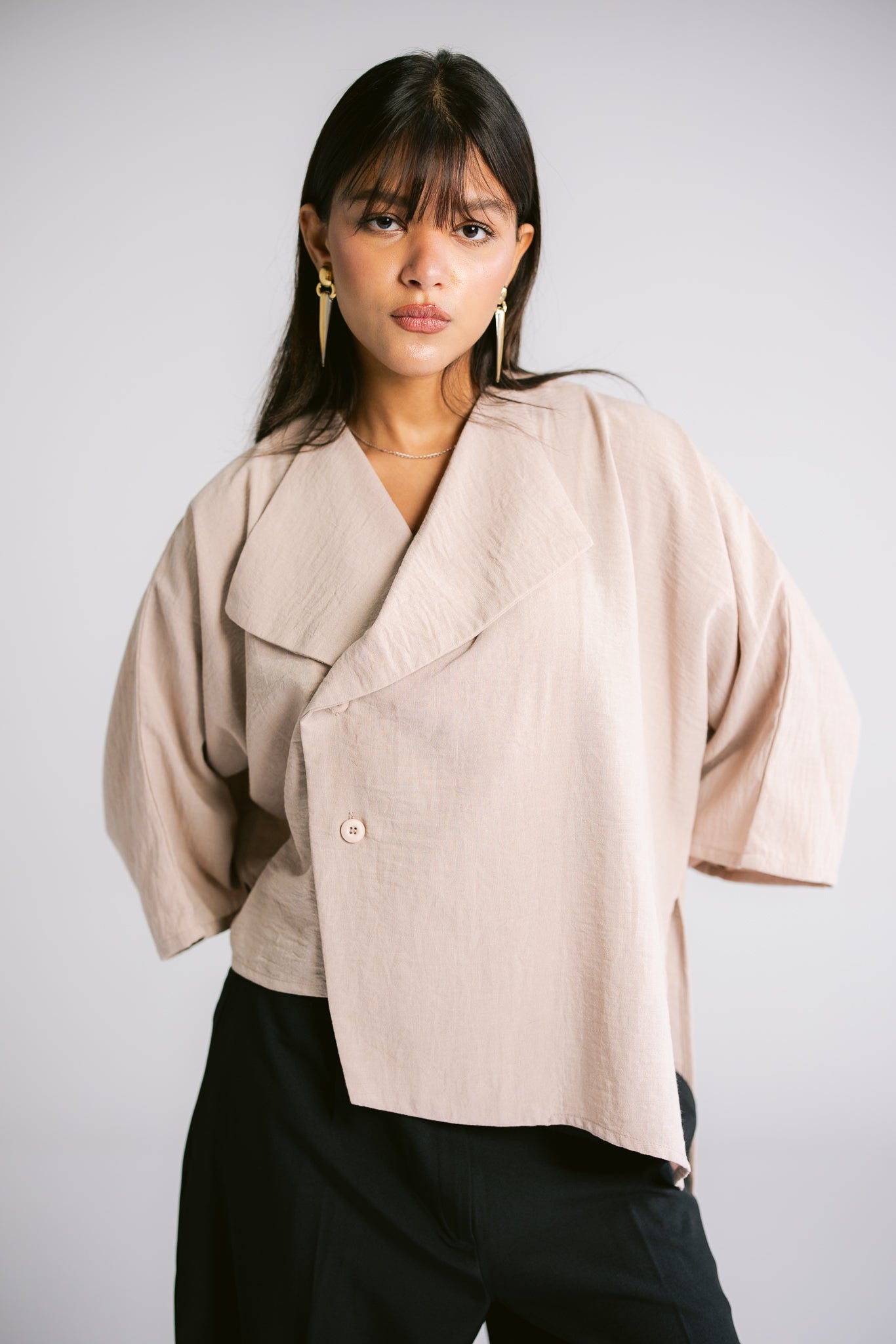 The Horizon Shirt - Cashmere