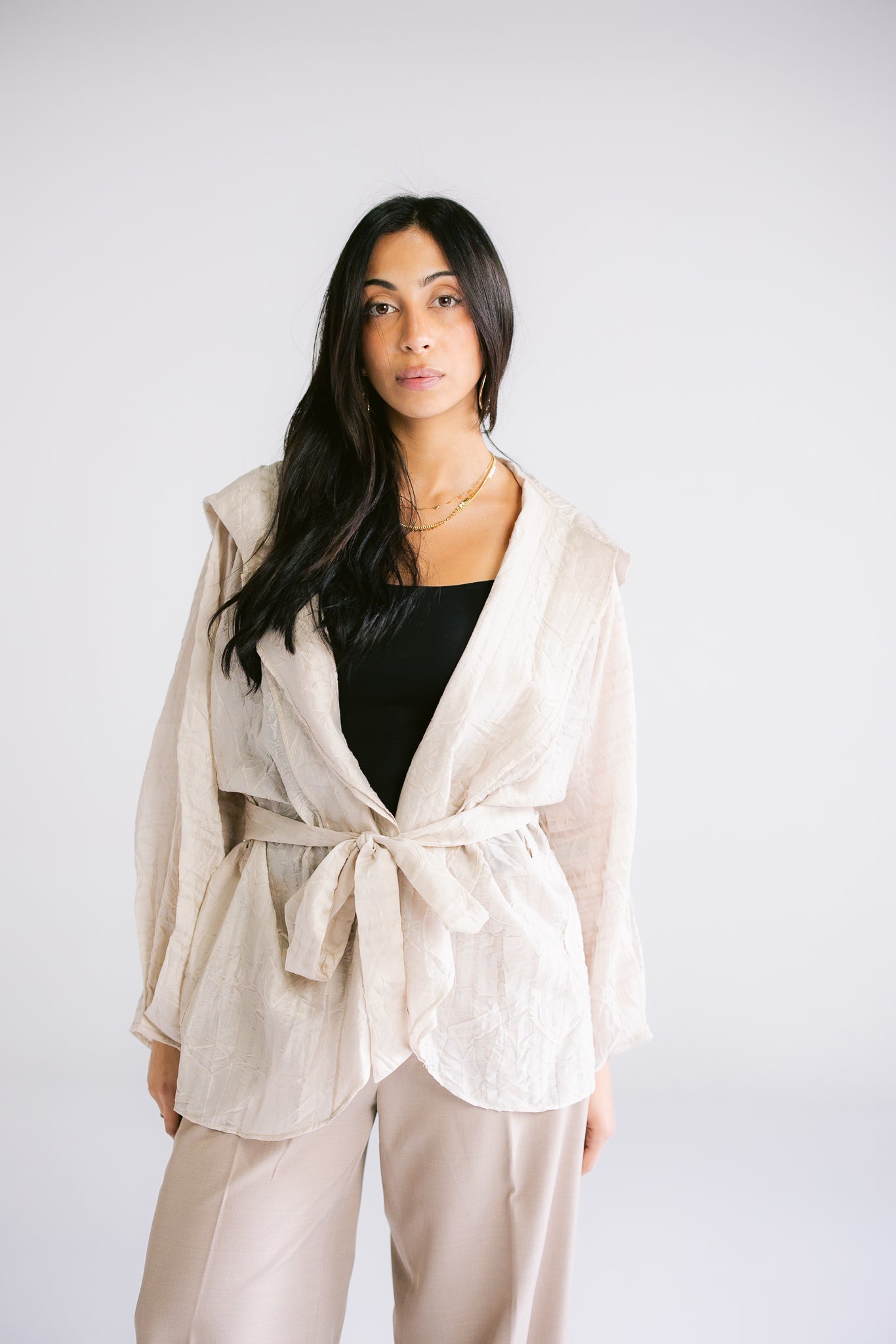 The Enara Kimono - Creme