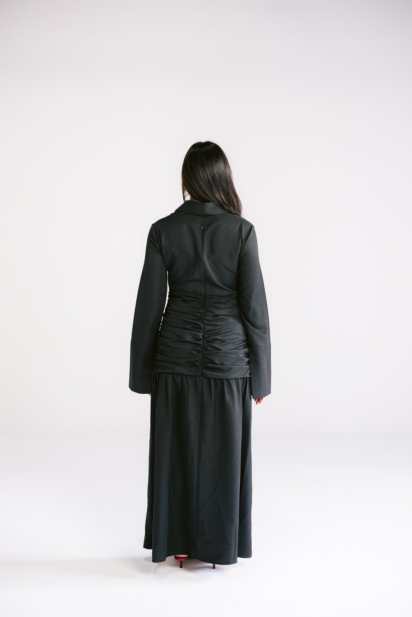 The Serene Dress - Black