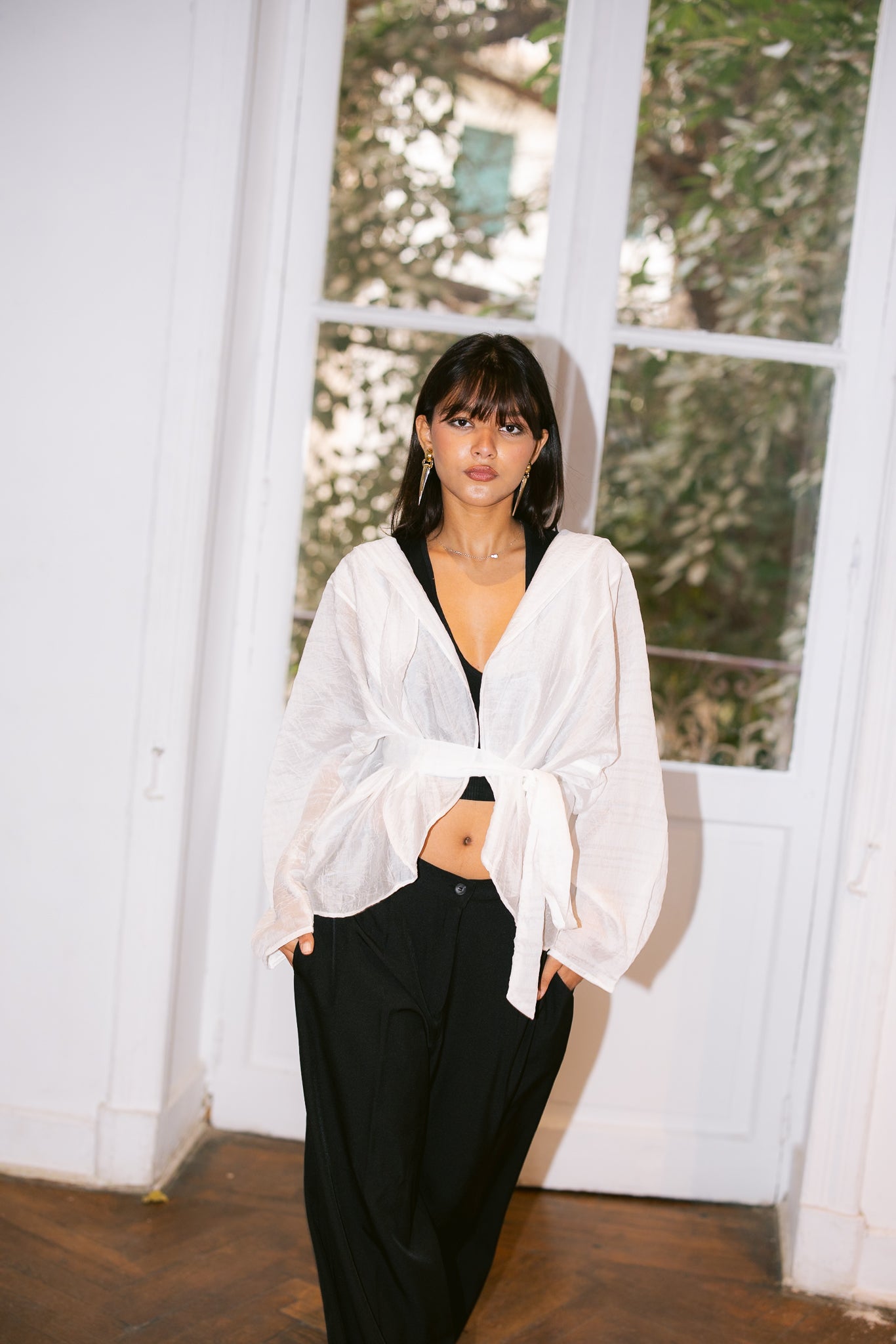 The Enara Kimono - White