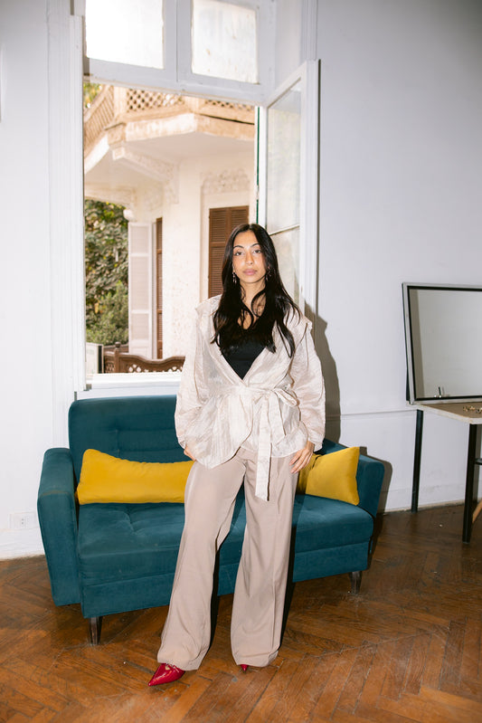 The Enara Kimono - Creme