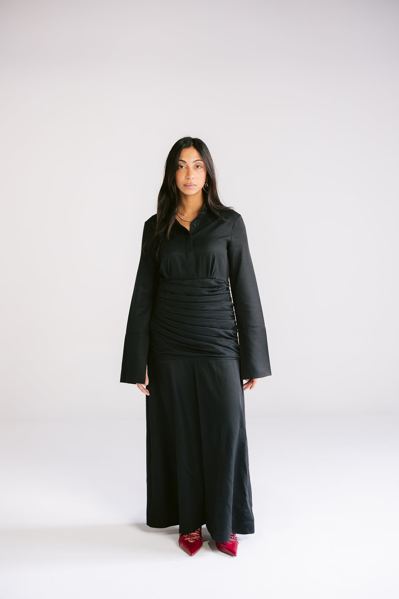 The Serene Dress - Black