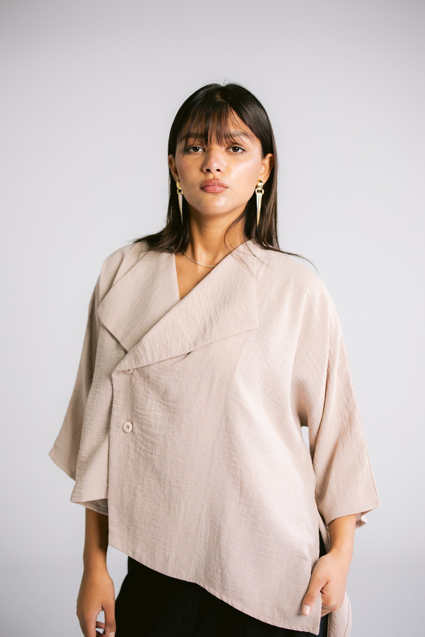 The Horizon Shirt - Cashmere