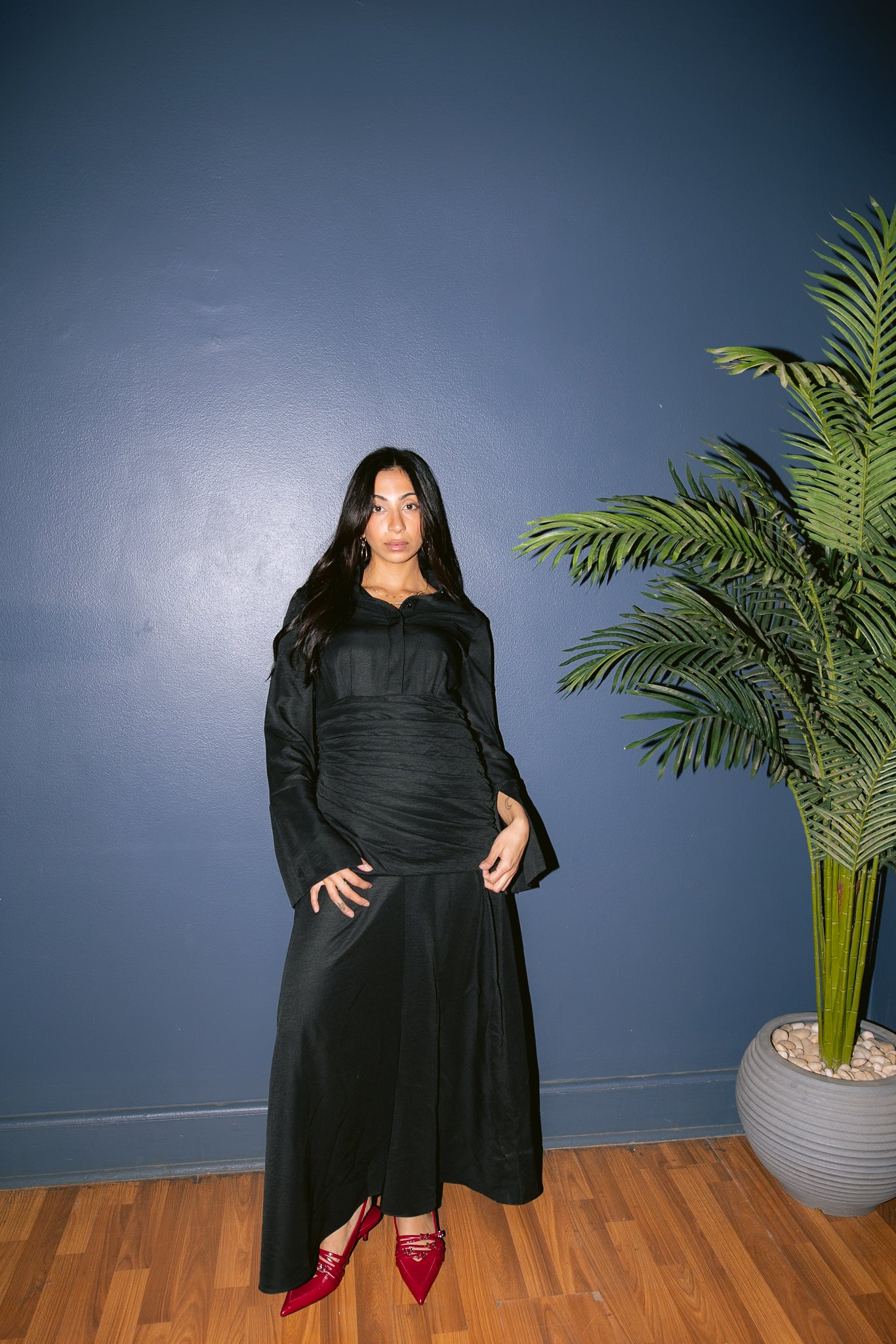 The Serene Dress - Black