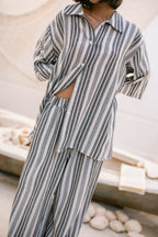 Striped Shirt - Black