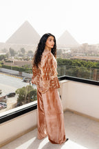 Sultan Set - Coral Orange