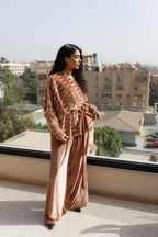 Sultan Set - Coral Orange