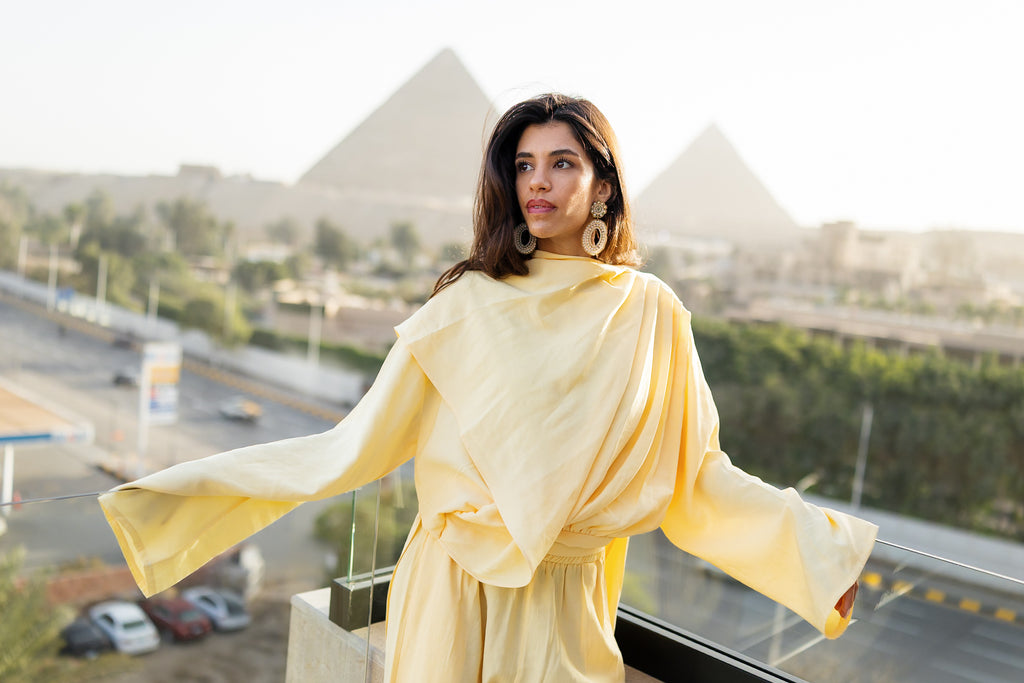 Noor Set - Butter Yellow