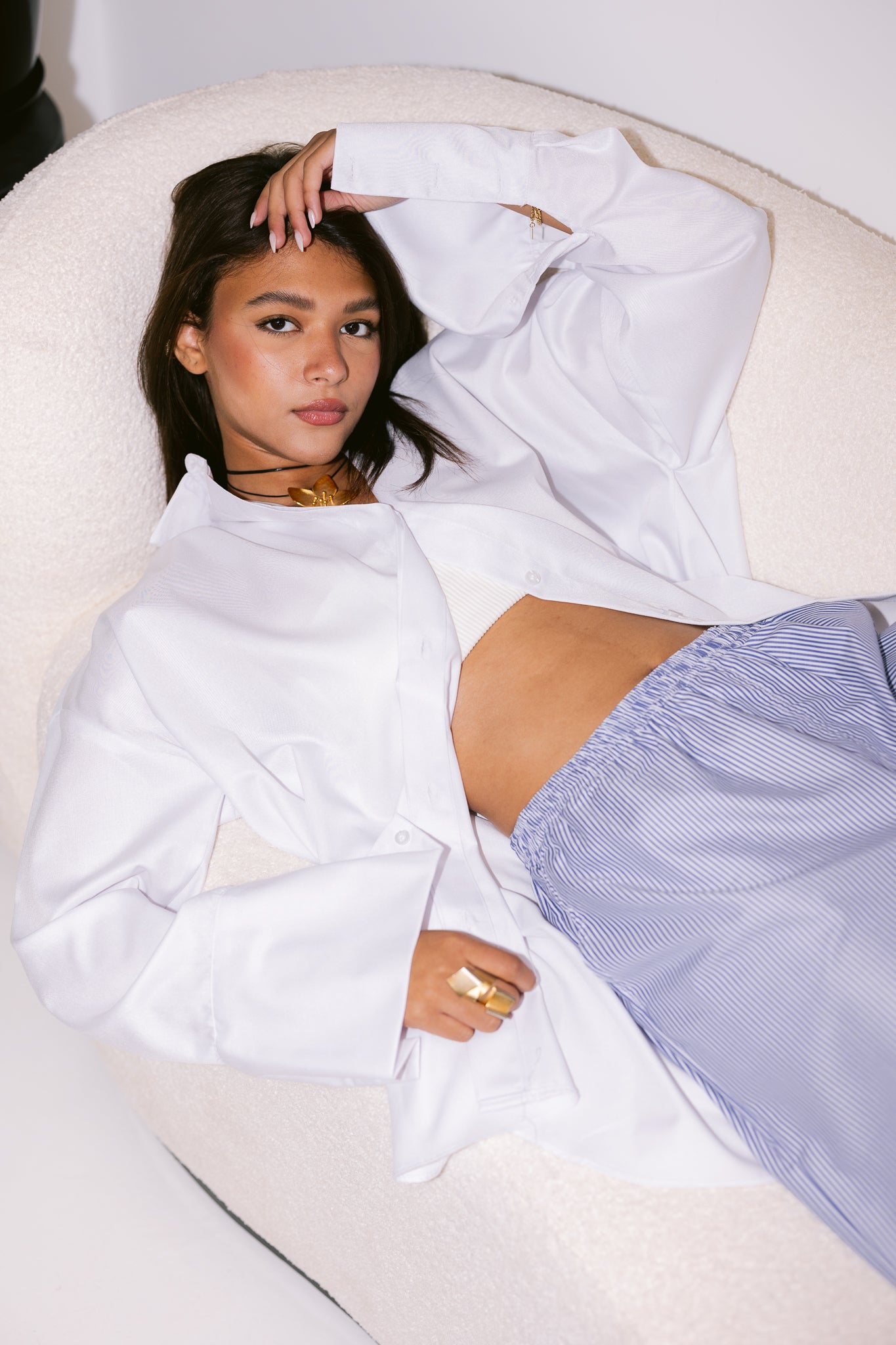 Oversize White Shirt