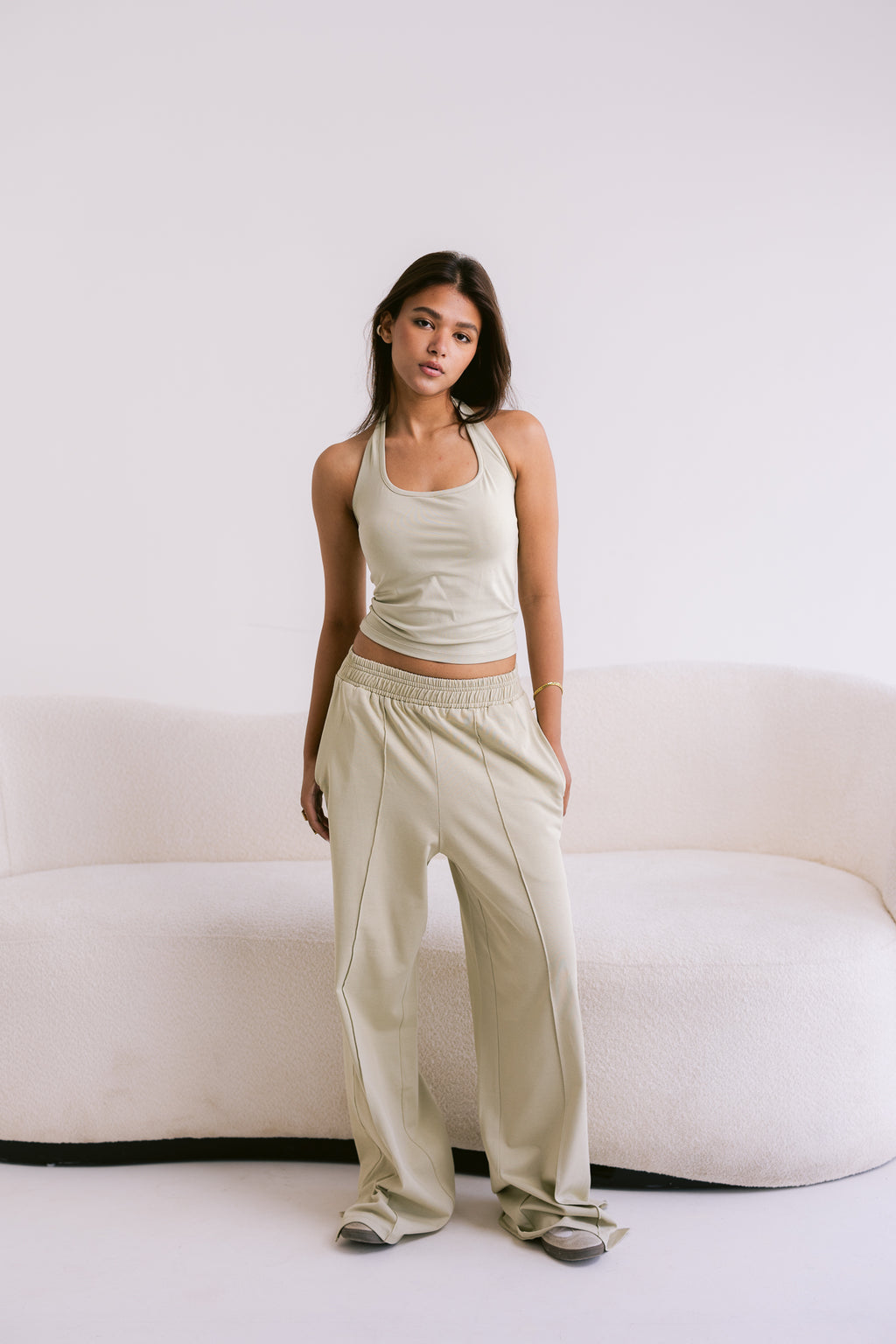 Halter Top - Pistachio