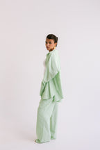 Striped Trousers - Green