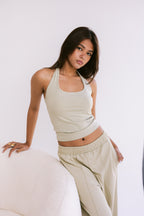 Halter Top - Pistachio