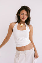 Halter Top - Offwhite