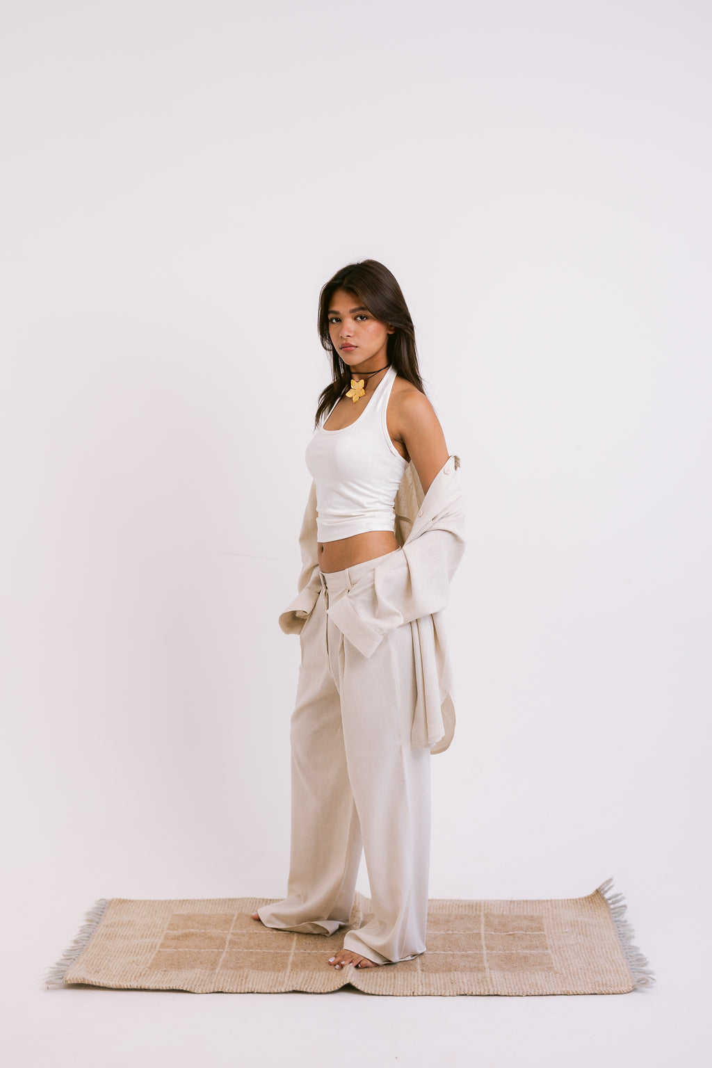 Halter Top - Offwhite