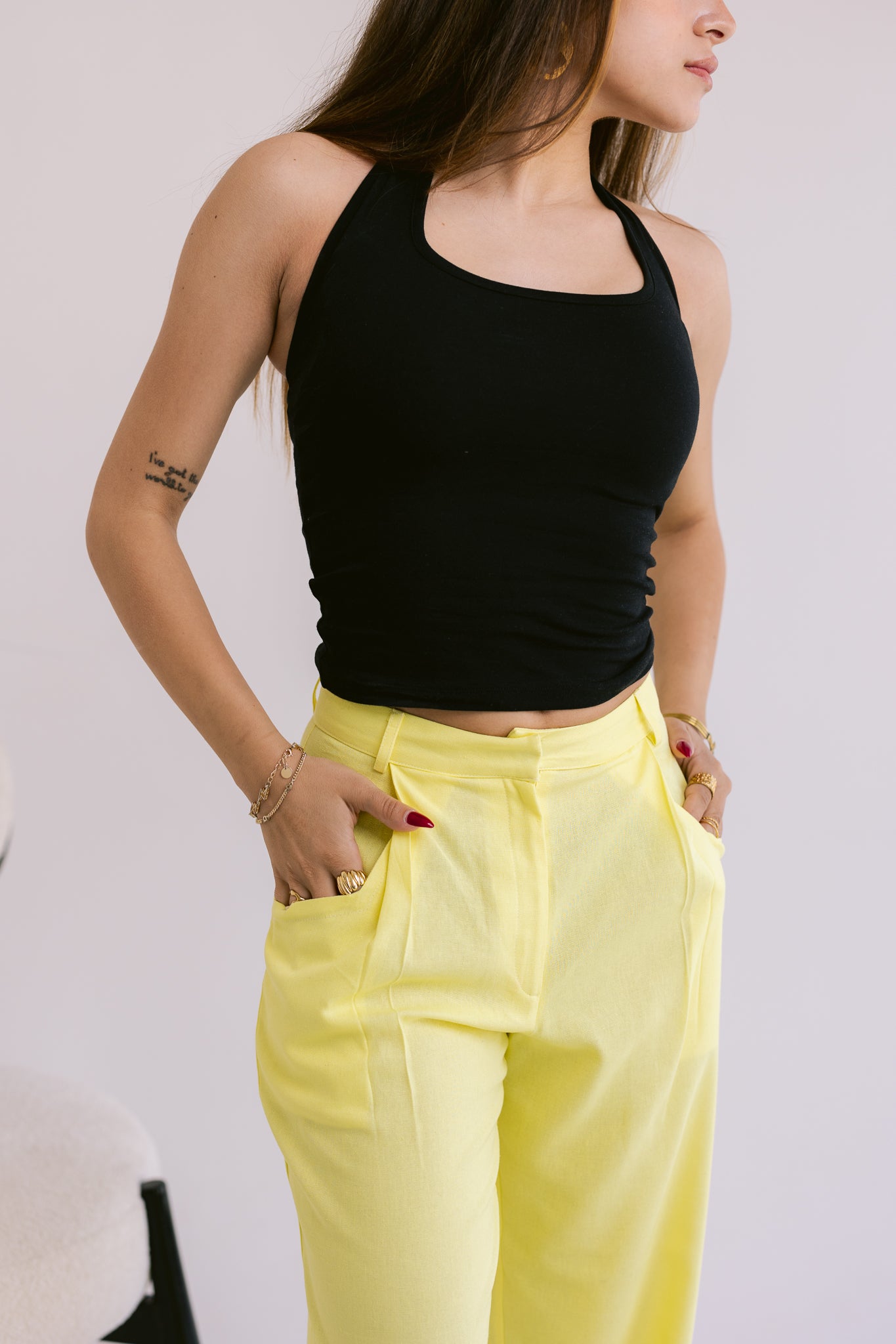 Halter Top - Black