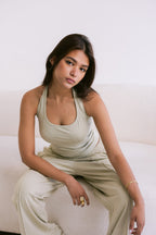 Halter Top - Pistachio