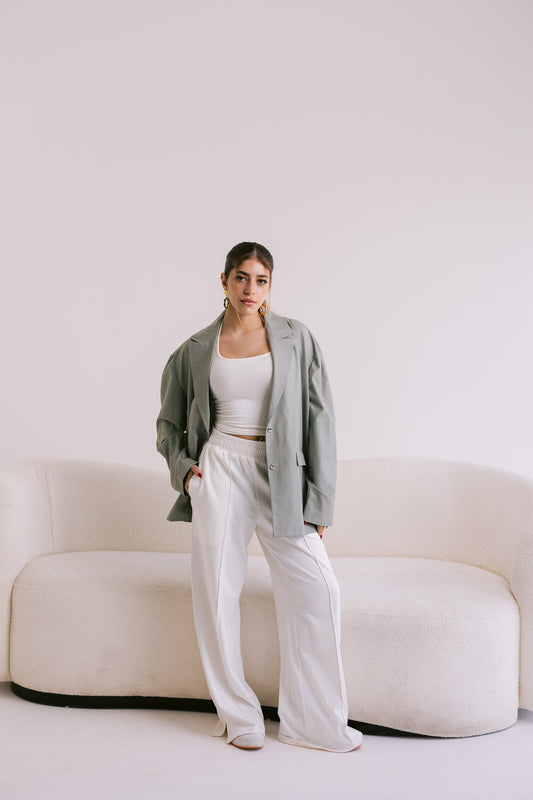 Oversized Blazer - Olive
