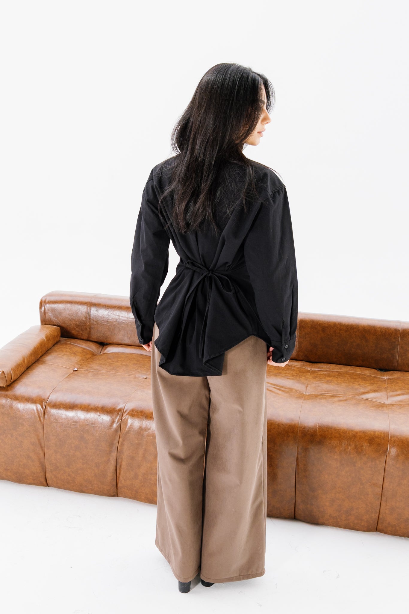 Dad Fitted Shirt - Black