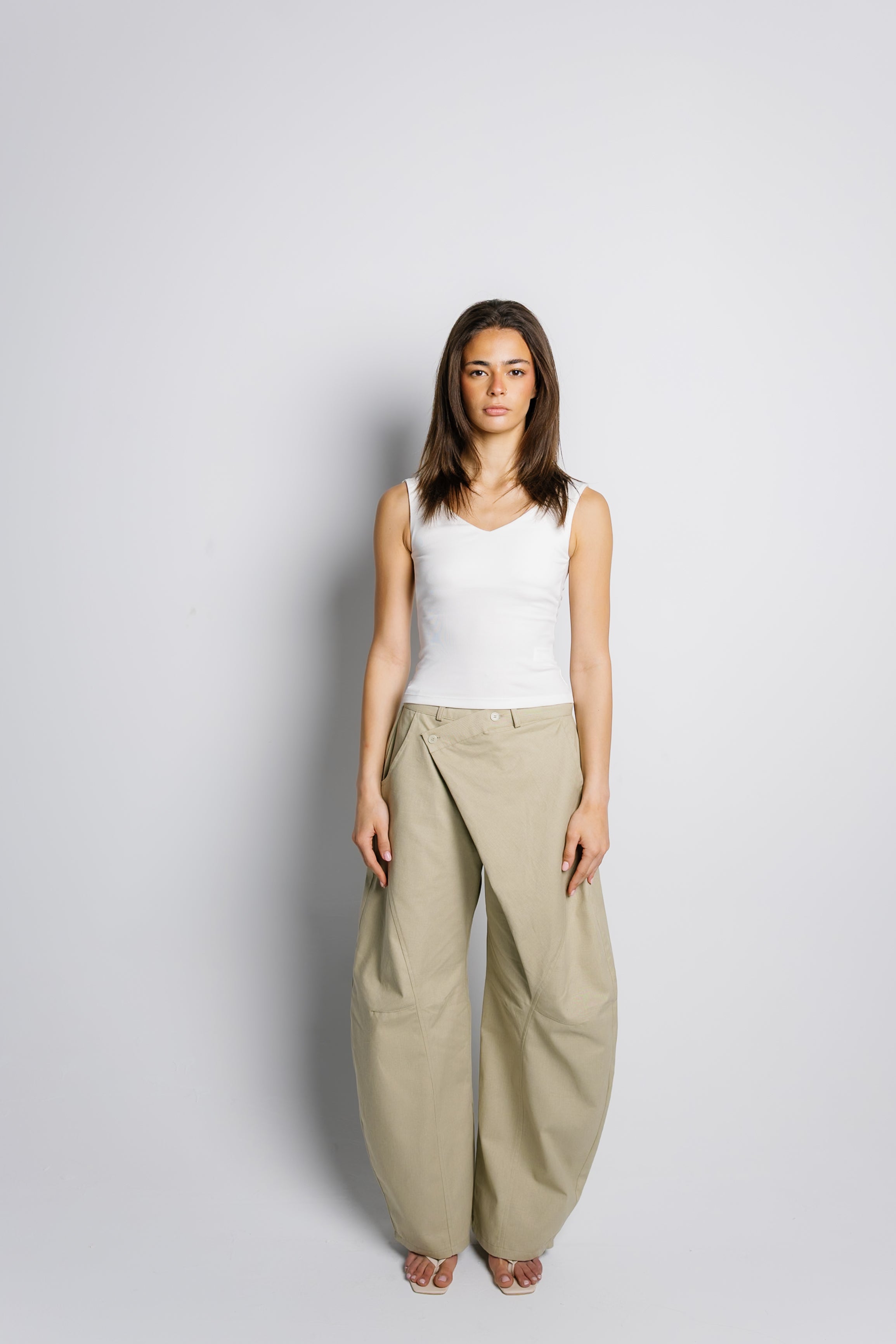 Drift Balloon Pants - Beige