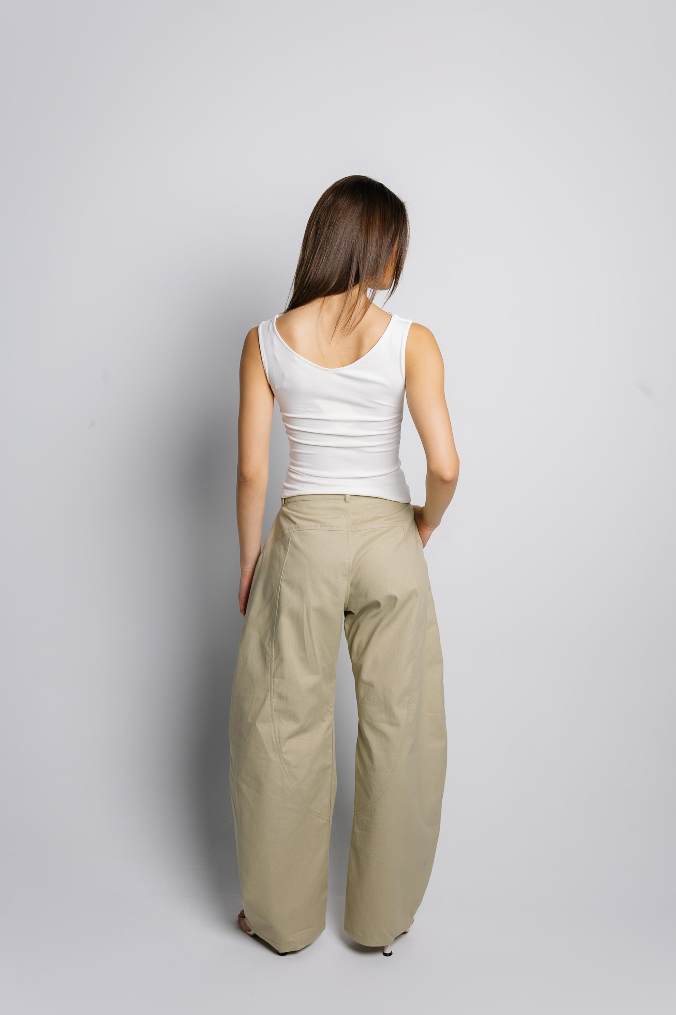 Drift Balloon Pants - Beige