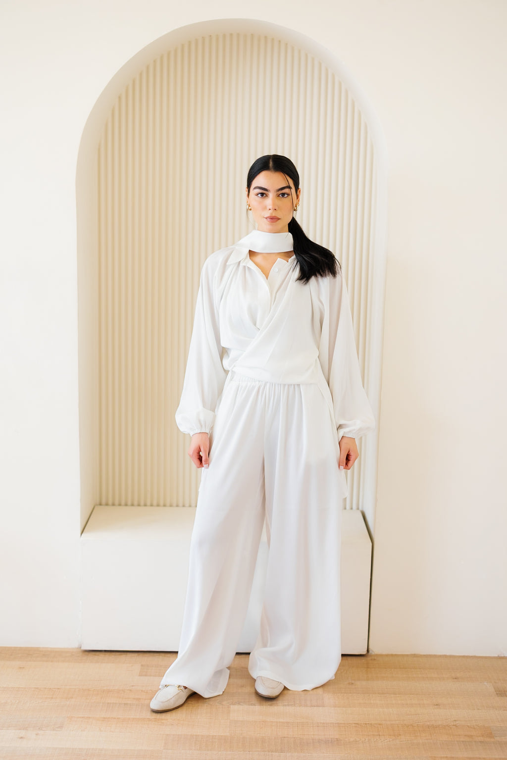 The Lune Set - White