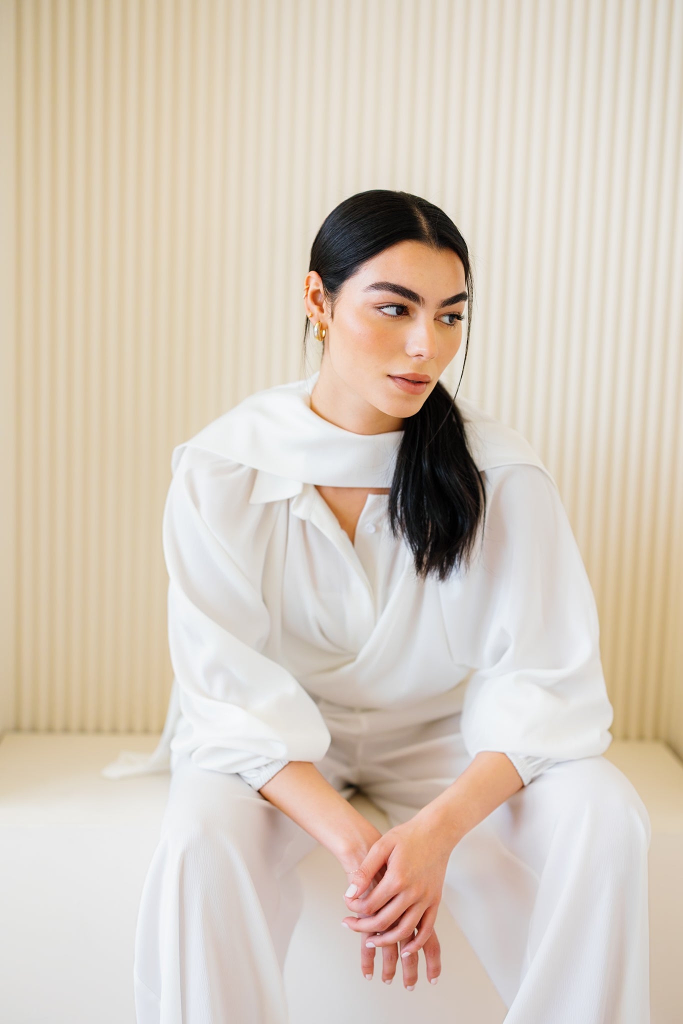 The Lune Set - White