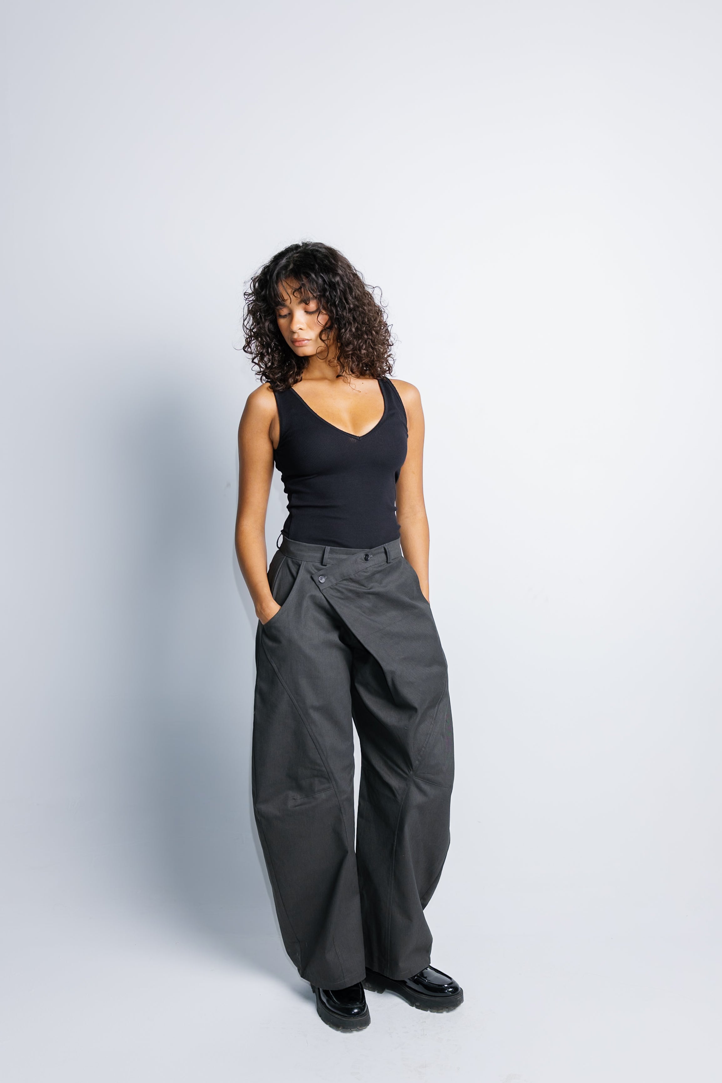 Drift Balloon Pants - Dark Gray