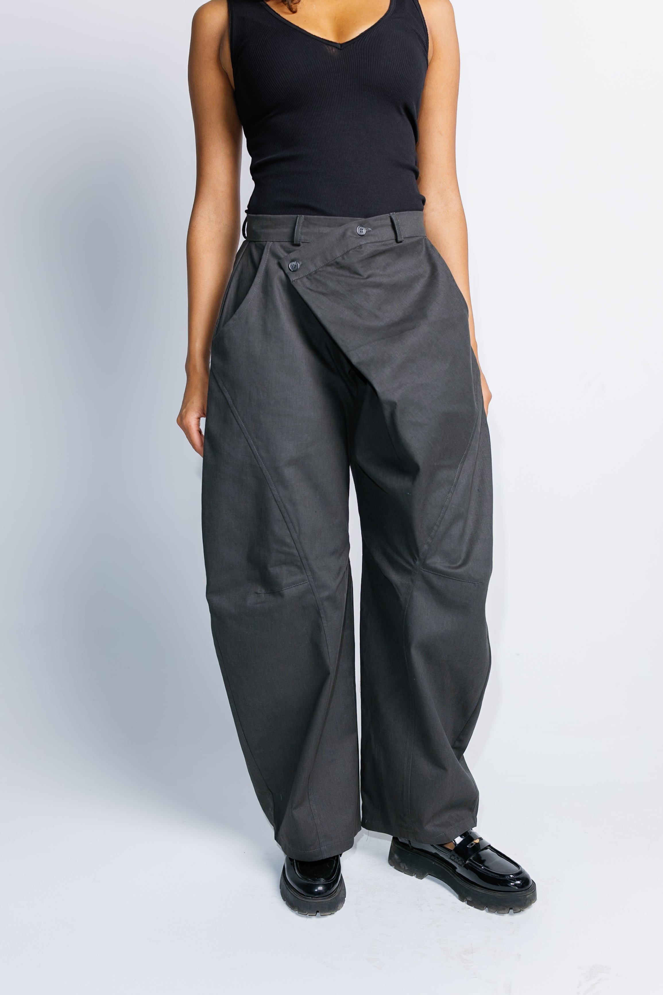 Drift Balloon Pants - Dark Gray