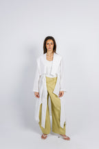 Sway Wrap Shirt - Offwhite