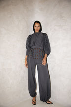 Diva Pants Set - Gray
