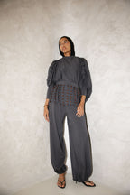 Diva Pants Set - Gray