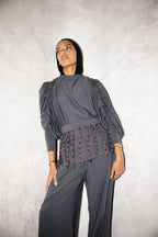 Diva Pants Set - Gray