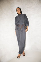 Diva Pants Set - Gray