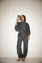 Diva Pants Set - Gray