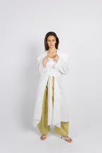 Sway Wrap Shirt - Offwhite