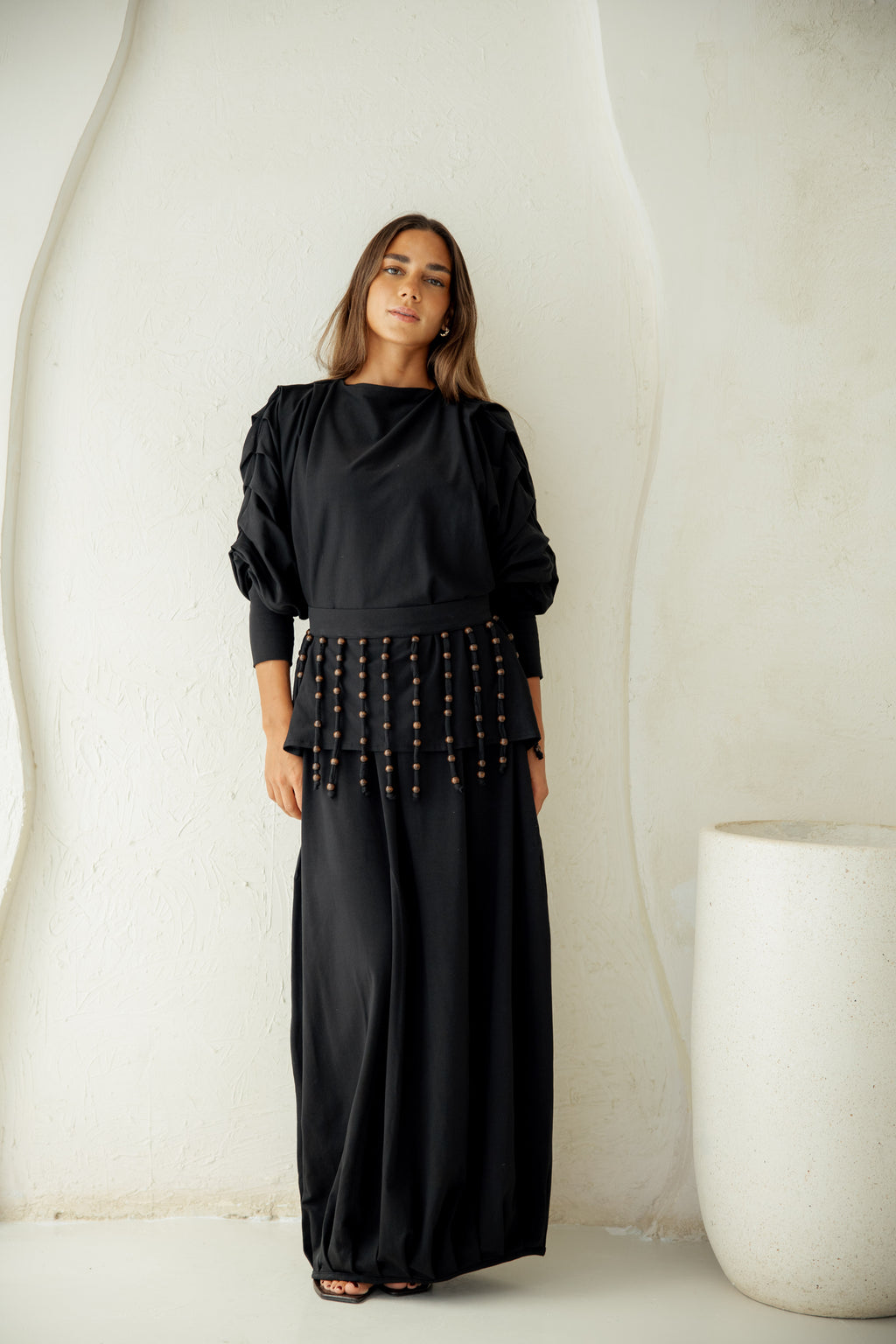 Diva Skirt Set - Black