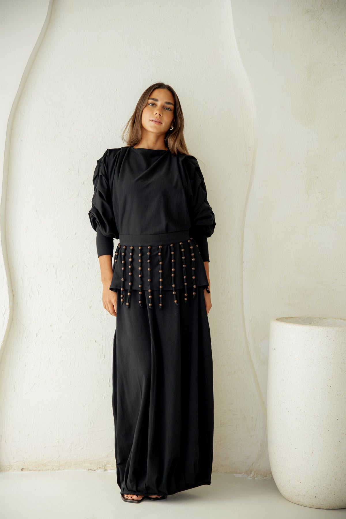 Diva Skirt Set - Black