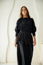 Diva Skirt Set - Black