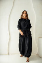 Diva Skirt Set - Black
