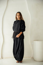 Diva Skirt Set - Black